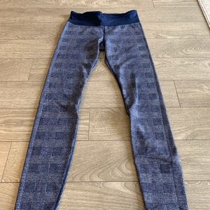 Under armour blue plain workout pants